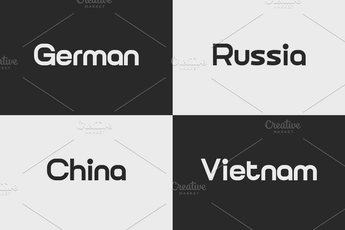 Ibaro Logo Font, a Sans Serif Font by Artiveko (Photo 6 of 10)