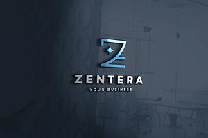 Zentera Abstract Z Sparkle Logo, a Branding & Logo Template by Design_Planet