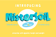Mister Soil - Display Font, a Sans Serif Font by ivan_artnivora (Thumbnail 1 of 4)