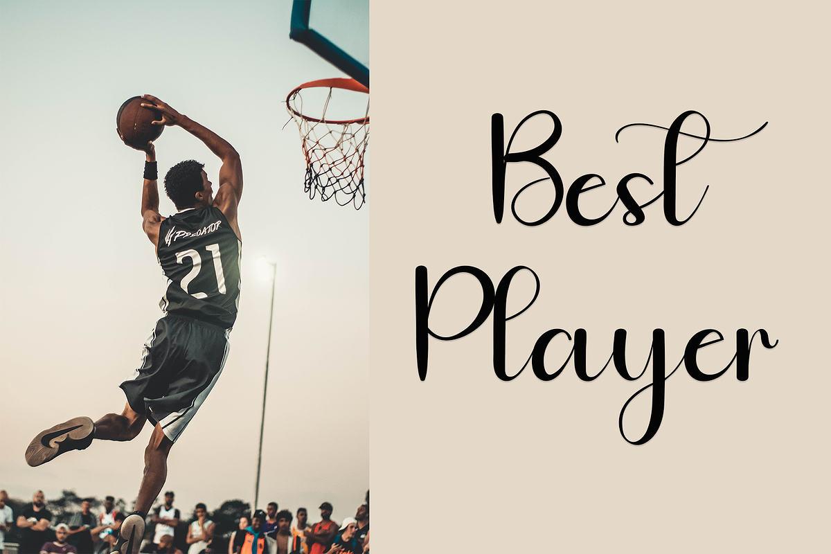 Basketbal, a Handwritten Font by FreshTypeINK (Photo 4 of 8)