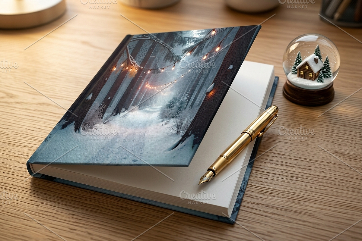 Winter Wonderland Path | Stock Photo, a Holiday Photo by Aura Canyon HQ (Photo 5 of 7)