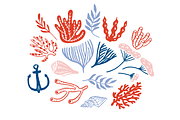 Underwater Love PNG Clip Art Set, a Decorative Illustration by Lilla Bölecz (Thumbnail 3 of 5)