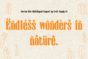 Darvine Blur, a Sans Serif Font by Craft Supply Co. (Thumbnail 7 of 8)