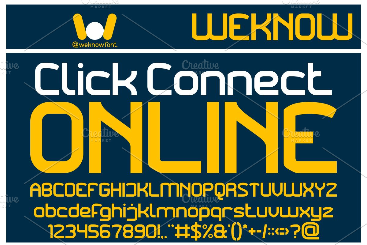 Internet Star font, a Sans Serif Font by weknow (Photo 5 of 8)