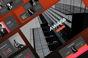 Awara Business Google Slides, a Presentation Template by Infinity Vector Studio (Thumbnail 1 of 5)