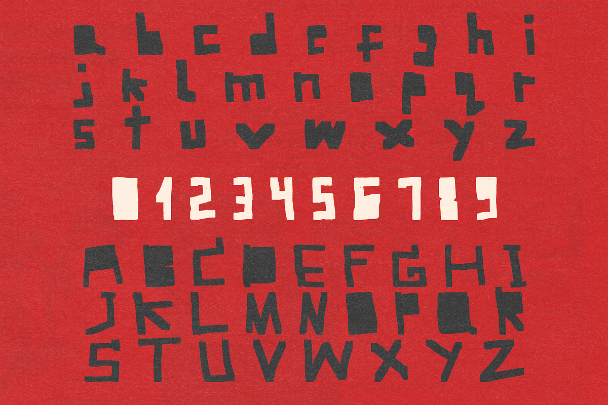 Anti-Font #4, a Blackletter Font by bbymedia.store (Photo 2 of 3)