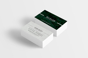 Wildlife Business Card, a Business Card Template by Creative_Arts