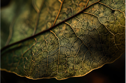 closeup of leaf, with thousands of, a Nature Photo by Sergey Kotenev