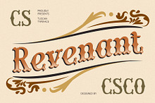 CS Revenant – Tuscan Font