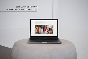 Gallery Showit Website Template