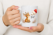 Boop Cute Reindeer Santa Hand PNG, a Seasonal Illustration by Canvas Craft (Thumbnail 5 of 5)