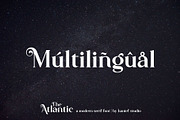 The Atlantic//Modern Serif Font, a Serif Font by HanzelSpace Studio (Thumbnail 9 of 11)