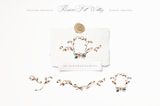 Romantic Fall Wedding Illustrations, an Illustration by Aquarellina (Thumbnail 5 of 17)