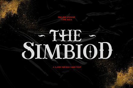 The Simbiod, a Font by Typia Nesia