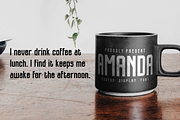 Amanda, a Script Font by almazstudio (Thumbnail 3 of 10)
