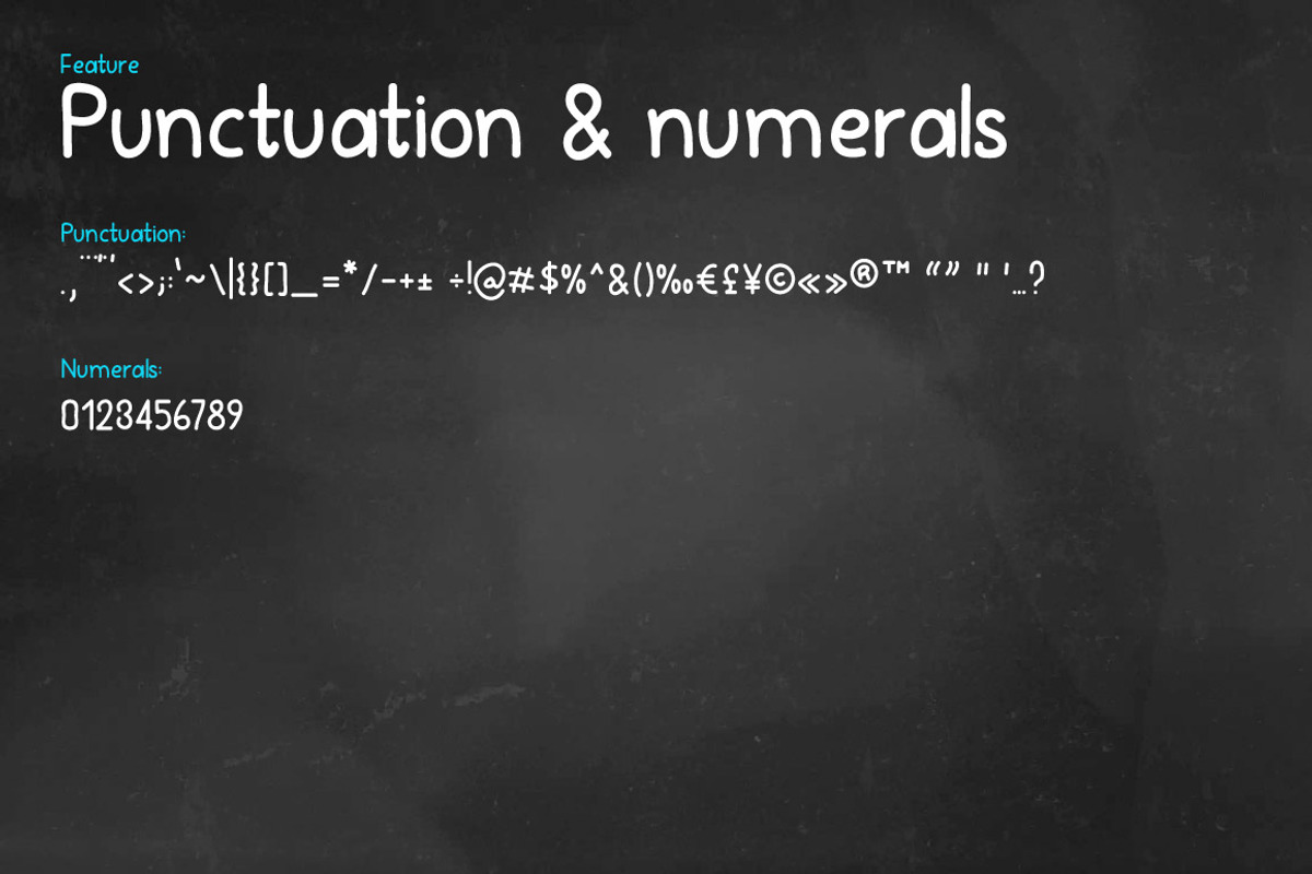SXHandy - Handwritten Font preview 5
