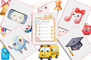 Cute Kawaii School Element Png, an Illustration by Creative Art (Thumbnail 7 of 7)