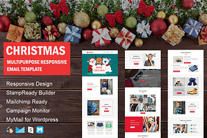 Christmas - New Year Email Template