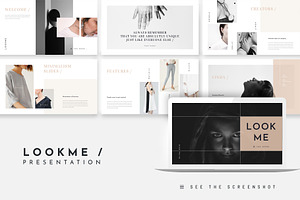 Lookme Minimal PowerPoint Template