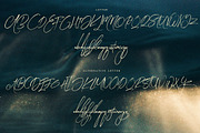 Angelic Brush & SVG Font, a Script Font by Cruzine (Thumbnail 9 of 10)