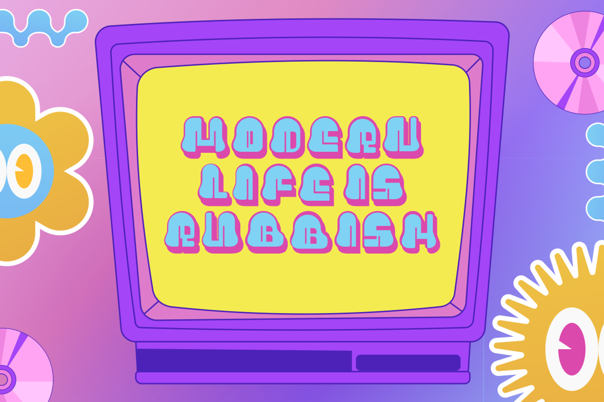 Vibe Tribe - Y2k Style Font, a Font by PutraCetol Studio (Photo 6 of 11)