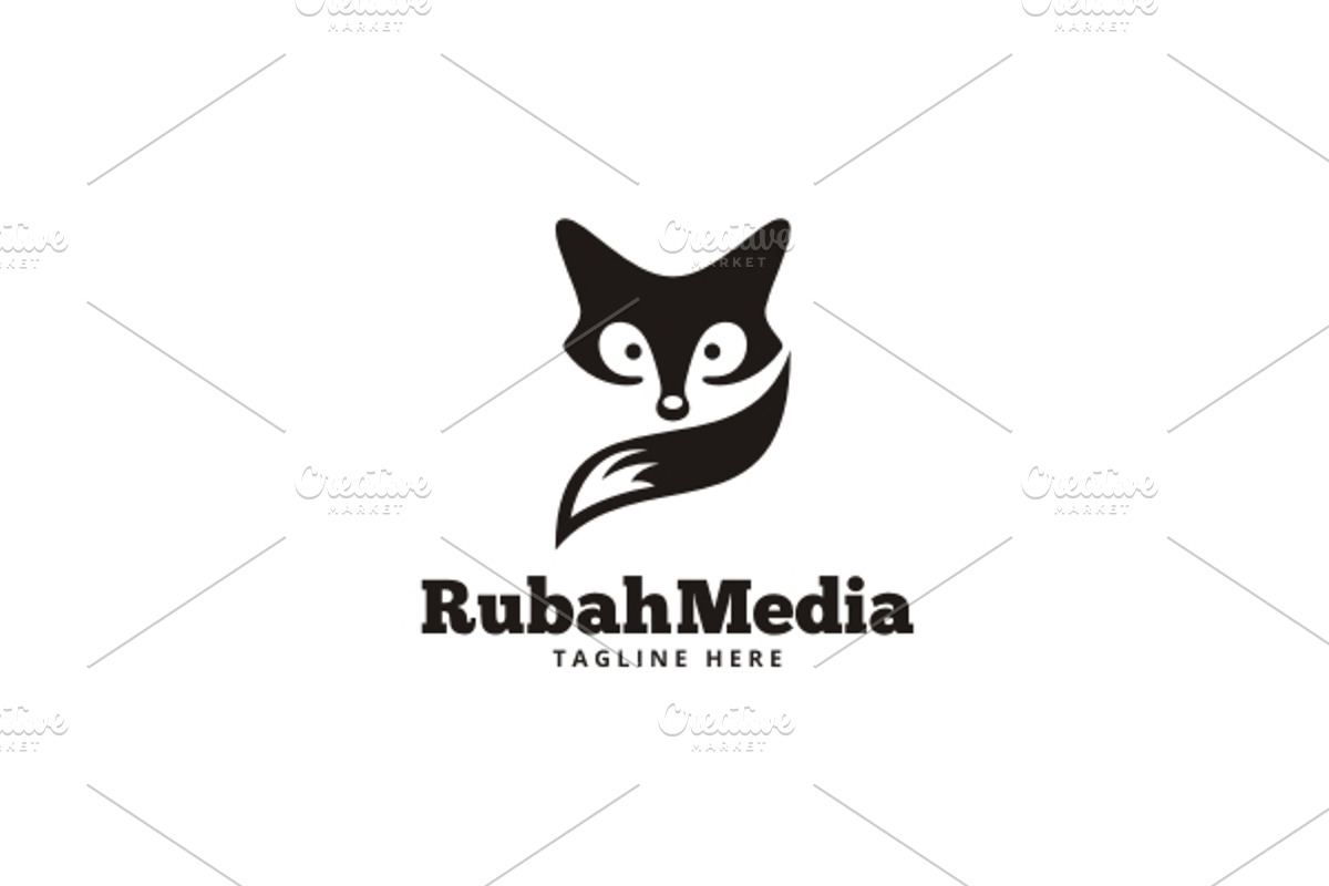 Rubah Media Logo, a Branding & Logo Template by mocha7 (Photo 3 of 4)