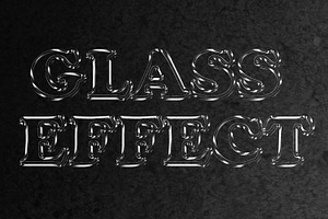 Glass Text Effect, a Layer Style Add-On by CreativeShaper