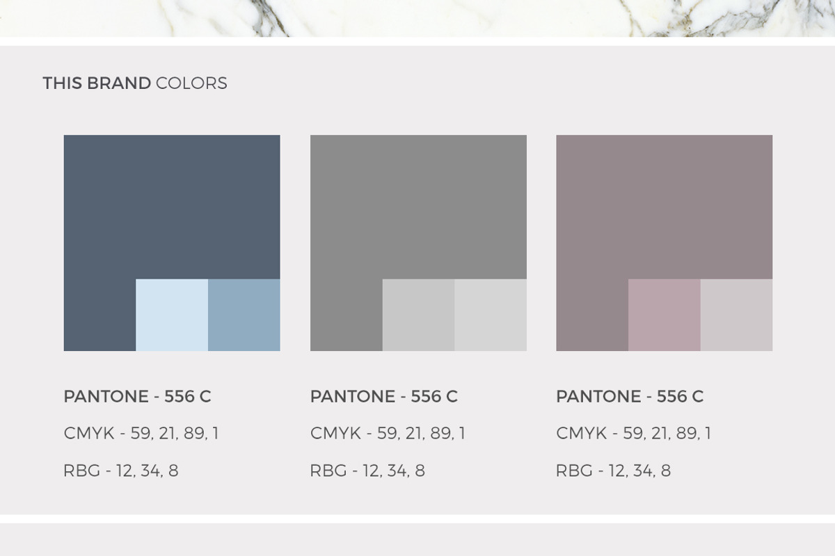 Brand Board, a Presentation Template by smuug (Photo 2 of 5)
