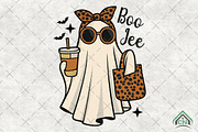 Halloween Boo-Jee Ghost Sublimation, an Illustration by Craft Nest (Thumbnail 1 of 6)
