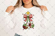 Patchwork Christmas Png, an Illustration by Craft Nest (Thumbnail 2 of 6)