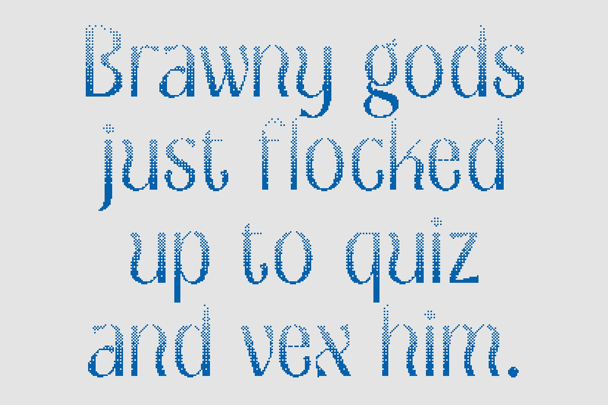 Macelon Halfpixel, a Sans Serif Font by Craft Supply Co. (Photo 5 of 8)