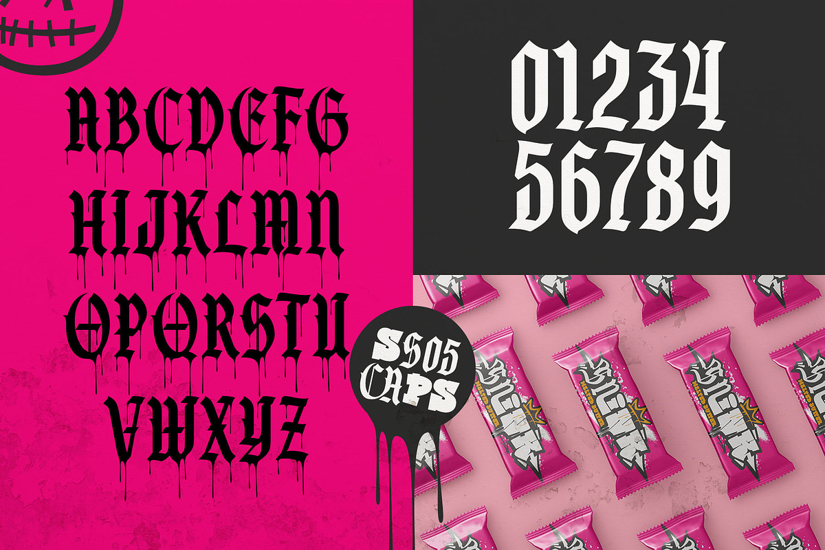 Vandal Street Graffiti Font, a Symbol Font by alit design (Photo 14 of 23)