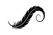 Vintage Feather Swirl SVG Bundle, an Illustration by Creativeshirt (Thumbnail 24 of 31)