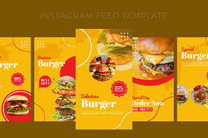 Burger - Instagram Story Template