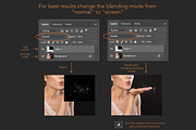 Blowing silver glitter overlays, an Object Graphic by Paper Farms (Thumbnail 5 of 6)