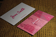 Fashion/Photographer Business Card, a Business Card Template by PSD Storm (Thumbnail 3 of 5)