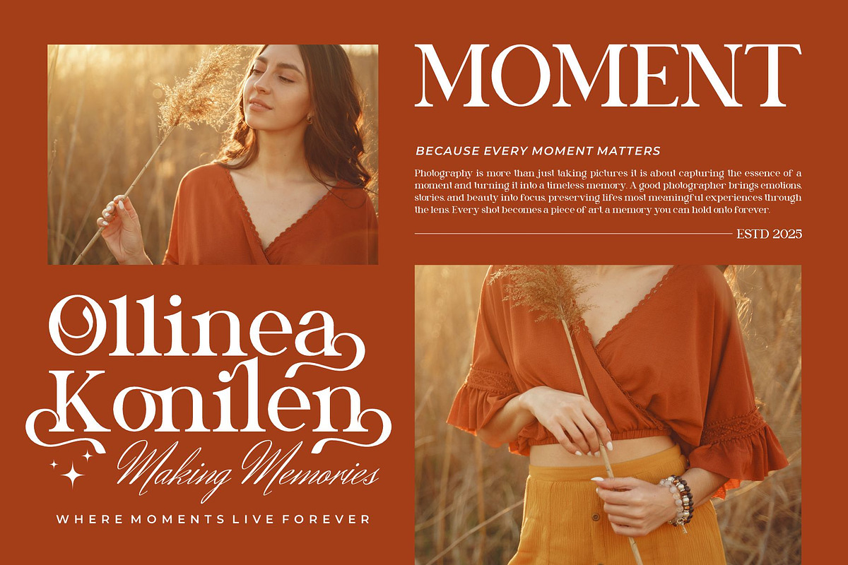 Olvanile || Modern Classy Serif Font, a Serif Font by Ermedia Studio (Photo 9 of 10)