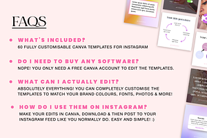 Instagram Carousel Canva Bundle