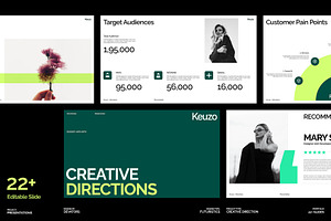 Keuzo - Creative Direction Template, a Presentation Template by Devators