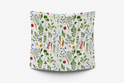 WILDFLOWERS Watercolor Set, a Pattern Graphic by Katerina Osa (Thumbnail 8 of 12)