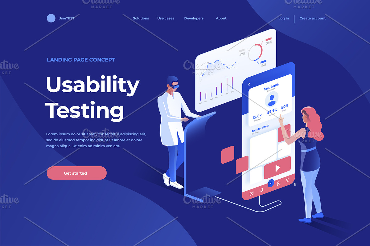 Isometric illustration kit - People, a Templates & Theme by Formfrom (Photo 7 of 34)