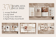 4 in 1 Course Creator Bundle CANVA, a Presentation Template by Studio Loire (Thumbnail 3 of 73)