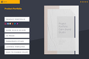 Calm Portfolio, a Brochure Template by Egotype (Thumbnail 1 of 20)