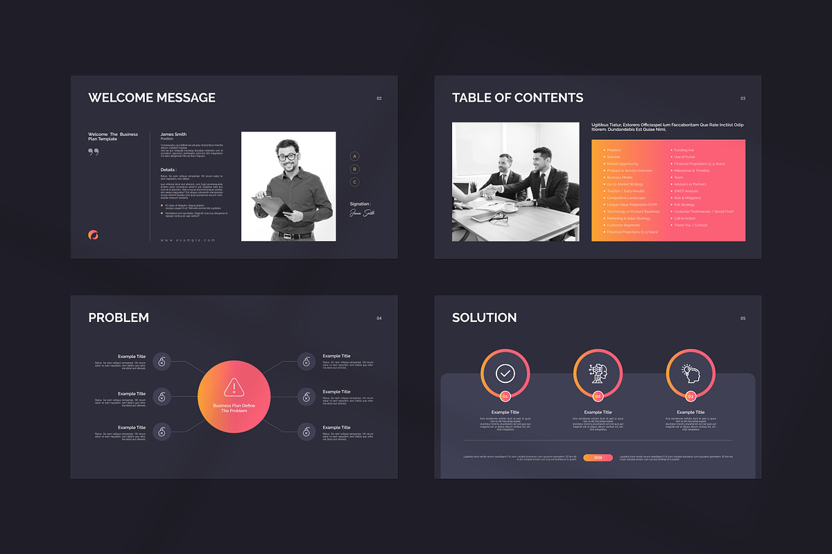 Business Plan Presentation Template, a Presentation Template by PrintIdea (Photo 2 of 7)