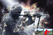 Power Explosion Photoshop Action, an Action Add-On by A R T M A R T (Thumbnail 5 of 11)