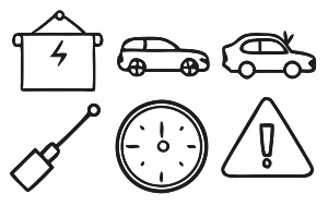 Car Service Icons Set 1 Procreate