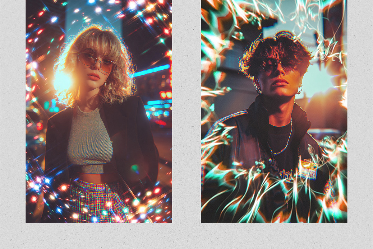 Trippy Ethereal Glow Overlays, a Texture Graphic by PhotoSpirit (Photo 4 of 8)