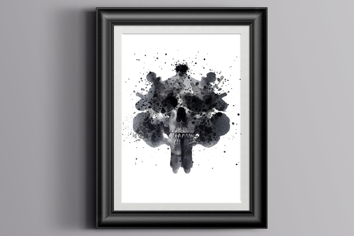 Inkblot (Rorschach test) art kit, a Texture Graphic by Transfuchsian (Photo 5 of 5)