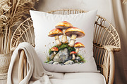 Autumn Mushrooms Clipart Bundle, an Illustration by Pixels.Craft (Thumbnail 4 of 7)