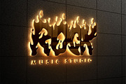 Burning Hammer - Fire Display Font, a Font by PutraCetol Studio (Thumbnail 8 of 11)